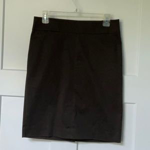Ann Taylor pencil skirt, size 4, brown, never worn